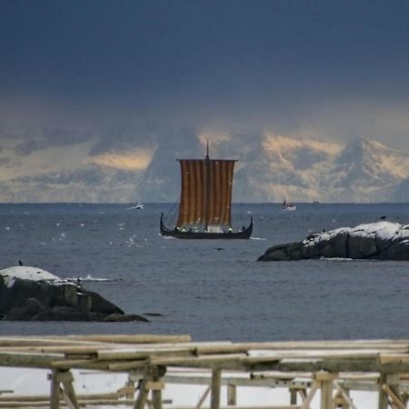 Rorbu Kvalen 17 Villa Ballstad Exteriör bild