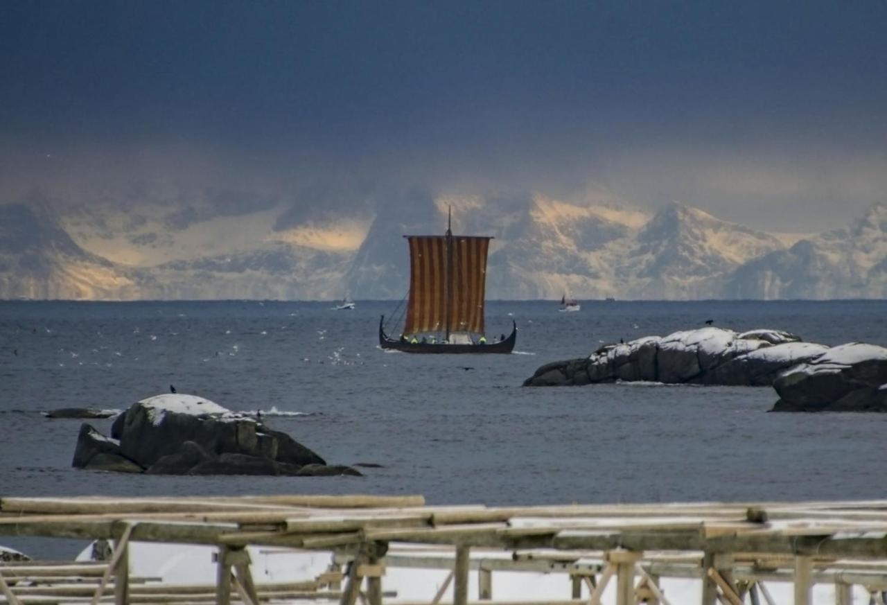 Rorbu Kvalen 17 Villa Ballstad Exteriör bild